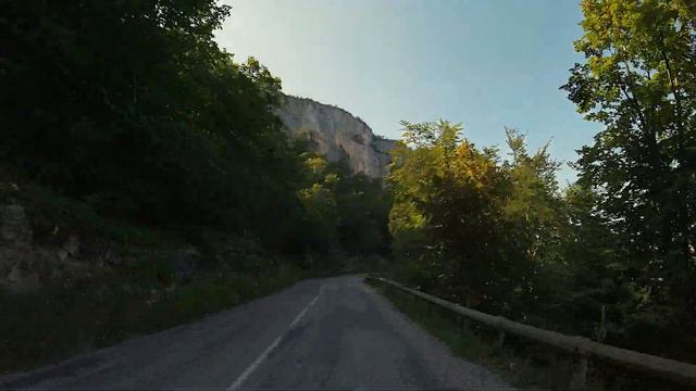 Driving the Col de la Machine & Combe Laval, France смотреть онлайн