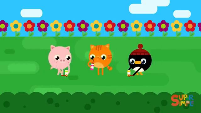 Pop The Bubbles Kids Songs Super Simple Songs смотреть онлайн