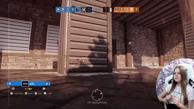 Реакция девушки на Дениса Карамышева: Адвокат /Rainbow Six Siege смотреть онлайн