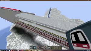 обзор на моё новое рабочее метро и авиалинию в моём кастомном мире