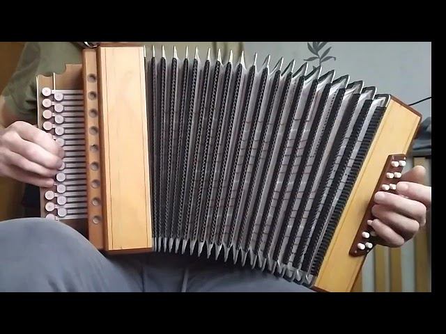 Моя любимая...(Я уходил когда в поход). Разбор на гармони. Демо. смотреть онлайн