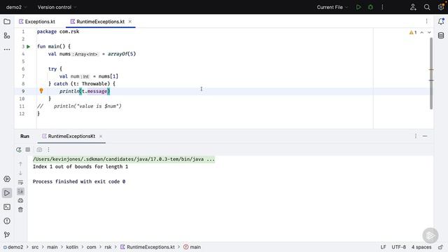 16. Exceptions смотреть онлайн