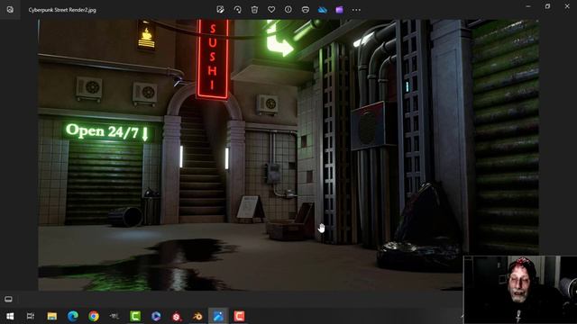 BLENDER_ CYBERPUNK STREET RENDERS (PART 5) смотреть онлайн