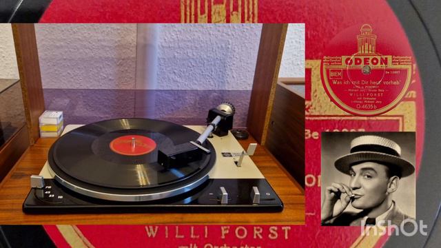 Willi Forst & Orchester Michael Jary: "Was ich mit Dir heut' vor hab" (Odeon 1938) смотреть онлайн