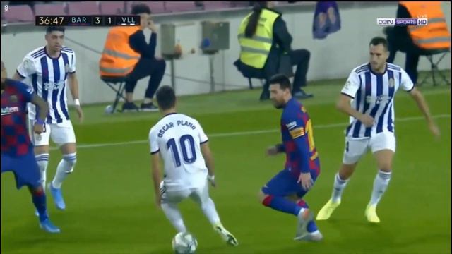 Messi vs Oscar Plano (Real Valladolid) 2019 HD смотреть онлайн