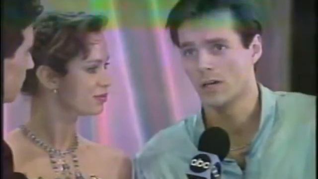 Interview with Oksana Grishuk and Evgeni Platov - 1995 Skate America смотреть онлайн