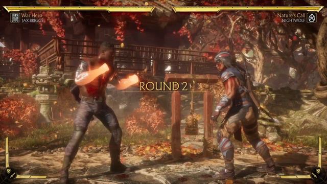 Mortal Kombat 11 Jax Briggs vs Nightwolf смотреть онлайн