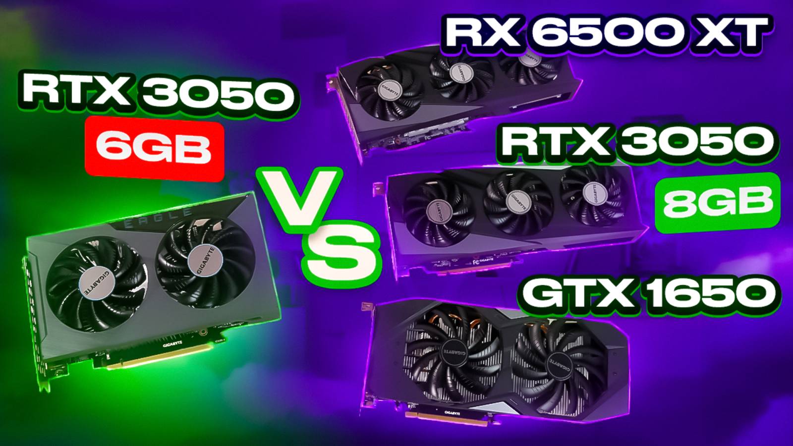 RTX 3050 6 GB Vs RX 6500 XT. Вывезет ли новая малобюджетная карта NVIDIA против AMD?