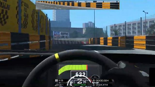 #rFactor2 JSA-server 2017-11-19 MeganeTrophy@Macau смотреть онлайн