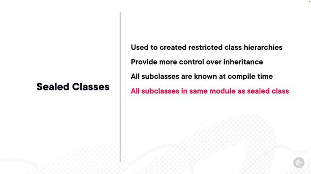 41. Sealed Classes смотреть онлайн