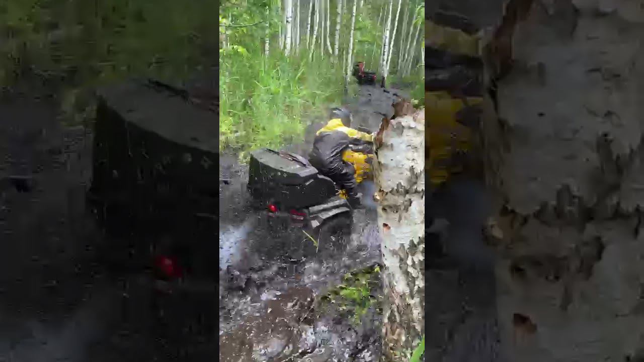 Brp outlander G1 в торфяннике смотреть онлайн