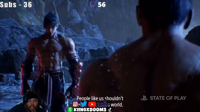 TEKKEN 8 GAMEPLAY TRAILER LIVE REACTION W DMANUNT2014 смотреть онлайн