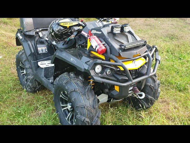 не спешите избавляться от пневмоподвески на Can-Am Brp Outlander 1000 XMR смотреть онлайн