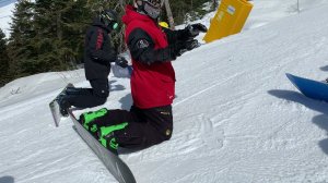 3. Лесенка. Передний кант. Карвинг. Сноуборд. Илья Косяченко