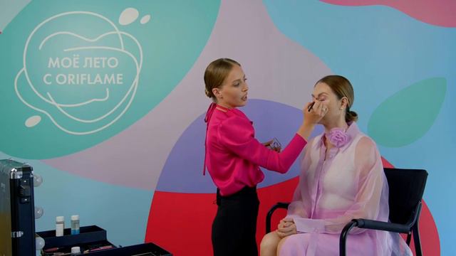 Макияж  Орифлэйм в стиле барбикор. Визажист Галина Ильина.