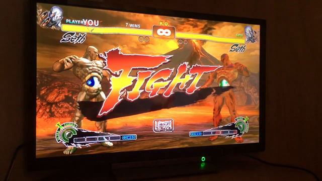 ULTRA STREET FIGHTER 4: CPU BATTLE MODE (XBOX 360) SETH VS SETH #8 смотреть онлайн