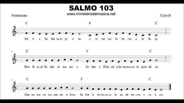 Salmo 103 - 20 mayo 2018 - Formación Musical para Salmodiar смотреть онлайн