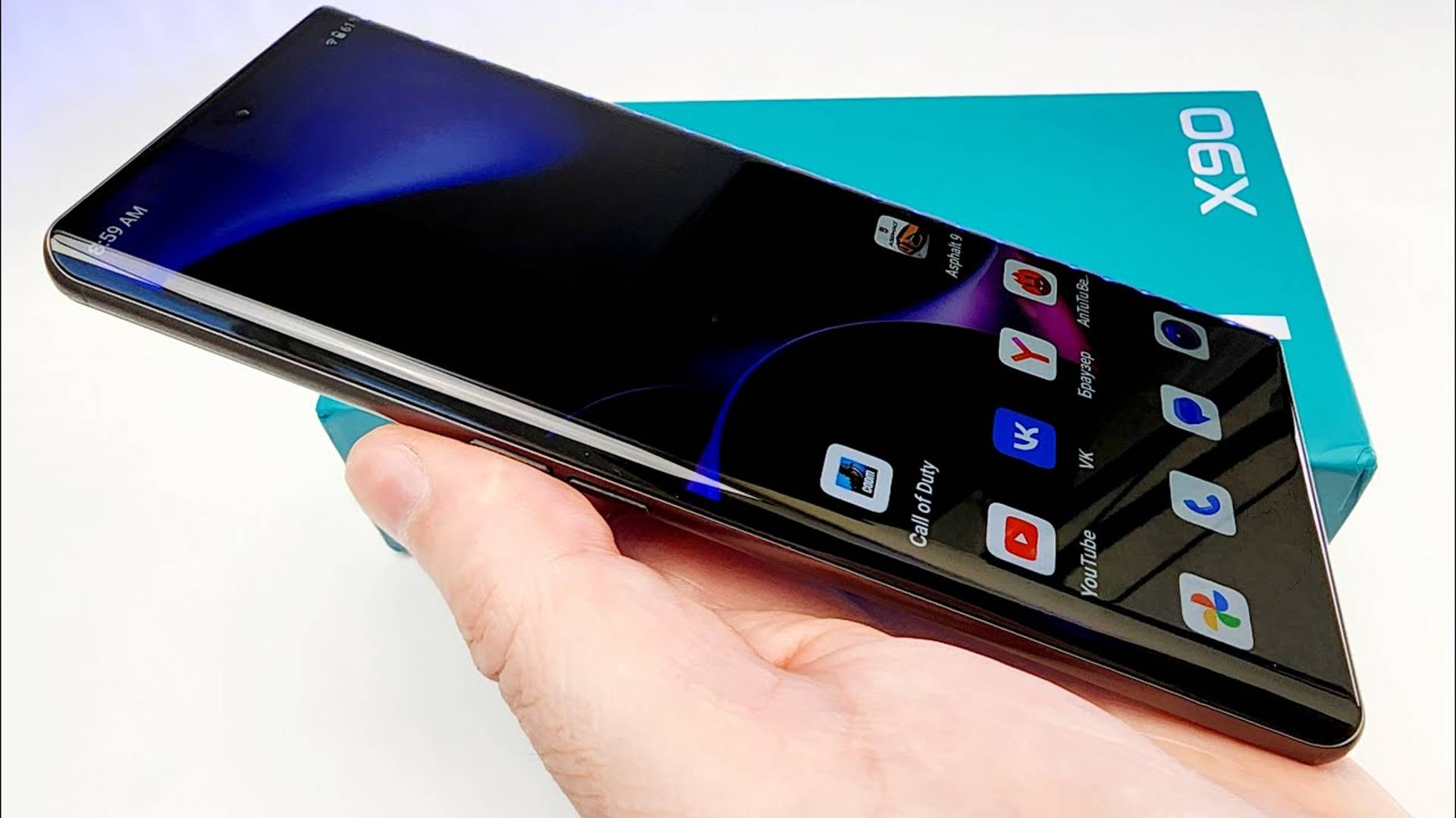 Взял Смартфон с ИЗОГНУТЫМ АМОЛЕД 120Hz и 265Gb - XIAOMI и Samsung В АХУ! 🔥 Cubot X90 смотреть онлайн