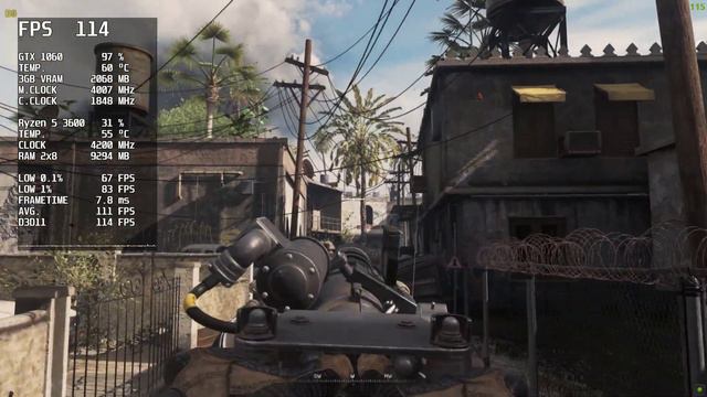 COD: MW 2 Campaign Remastered - Custom Settings - 1080p - Ryzen 5 3600 - GTX 1060 смотреть онлайн