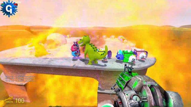 OPEN NEW LUCKY BLOCK 6 GARTEN OF BANBAN 4 GARRYS MOD смотреть онлайн