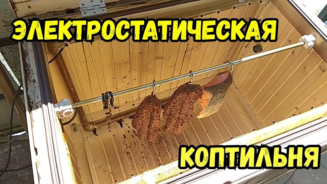 Как самому сделать электростатическую коптильню холодного копчения на лоджии смотреть онлайн