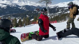 8. Закантовка на переднем канте. Карвинг. Сноуборд. Илья Косяченко