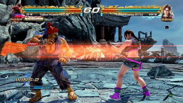 TEKKEN™7 Shin Gouki Vs. Julia Sport