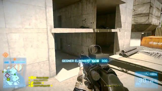Battlefield 3, Squad Rush: Swiss-Soldat vs Squad (Noobs) Ep.7 смотреть онлайн