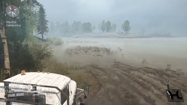 SpinTires Mud Runner: NEW MAP! Highwater смотреть онлайн