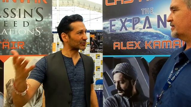 Cas Anvar Interview - SDCC 2018 смотреть онлайн