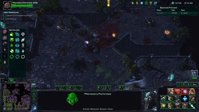 Starcraft 2 Special Forces Elite 5 - Torment- Zerg SOLO смотреть онлайн