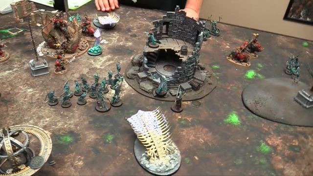 Warhammer: Age Of Sigmar Battle Report - Nighthaunts Vs. Ironjawz