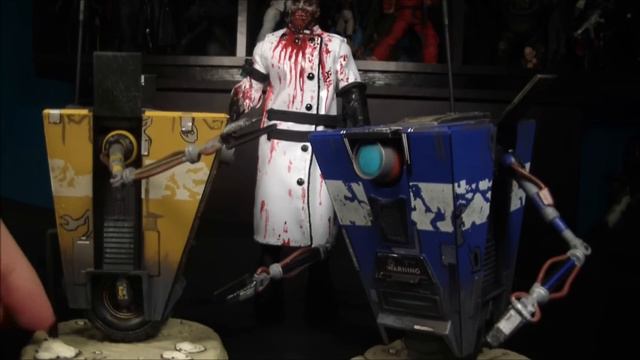 NECA Borderlands CLAPTRAP - Blue and Yellow Action Figure Review смотреть онлайн