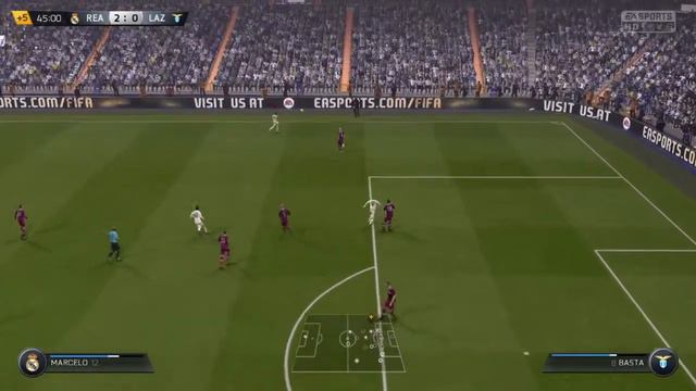 FIFA 15 Full Gameplay Real Madrid vs Lazio Rom смотреть онлайн