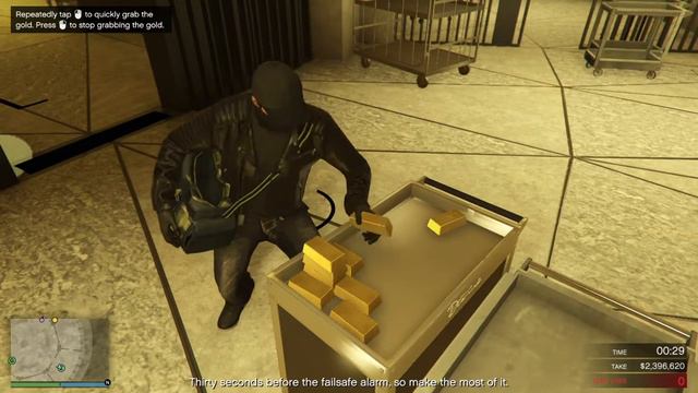 GTA 5 Online Diamond Casino Heist - Silent and Sneaky(SnS)Gold Maximum Cut смотреть онлайн
