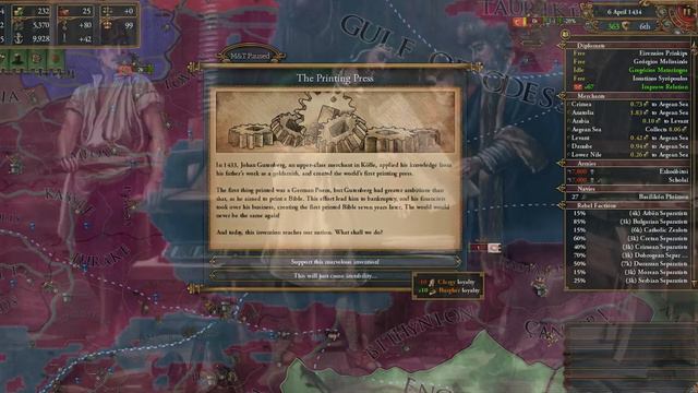 The Renaissance of the Byzantine Empire in EU4 / RP storytelling смотреть онлайн