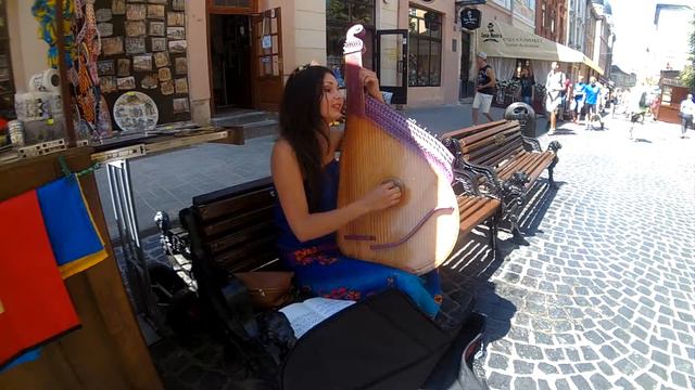 Lviv street musicians 058 Маріанна Волкова Хмельницьий ч 2 смотреть онлайн