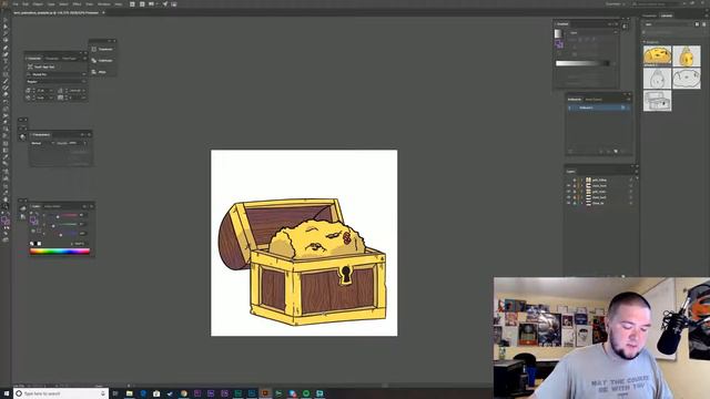 Animating A Treasure Chest GIF In After Effects смотреть онлайн