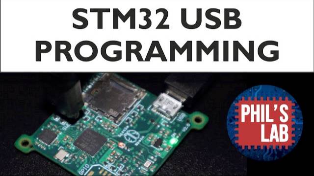 STM32 Programming via USB (DFU) - Phil's Lab #72 смотреть онлайн