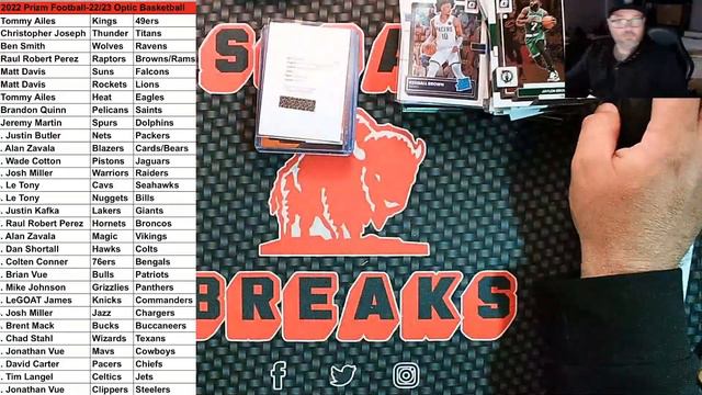 2022 Prizm No Huddle & 2022/23 Optic Hobby Basketball смотреть онлайн
