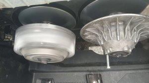 Непонятный шум из вариатора на Can-Am Brp Outlander 1000 XMR