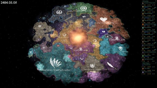 Stellaris: Megacorp - Timelapse (2.2) смотреть онлайн