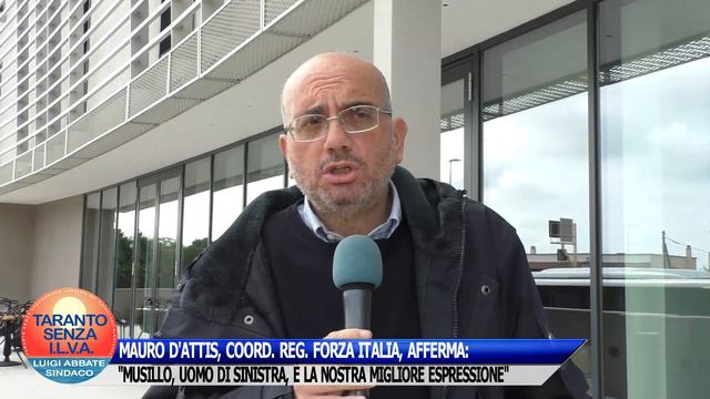 M. D'ATTIS (FORZA ITALIA) DICHIARA: "MUSILLO, UOMO DI SINISTRA, È LA NOSTRA MIGLIORE ESPRESSIONE" смотреть онлайн