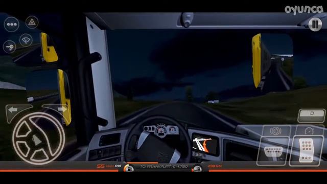 EURO TRUCK DRIVER (SİMULATOR) - FRANKFURT | ANDROID OYUN смотреть онлайн