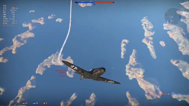 WarThunder Gameplay - Bf 109G6 Heavy смотреть онлайн