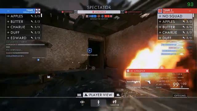 Battlefield 1 Cheater "unkiznj3" INVISIBLE + AIMBOT смотреть онлайн