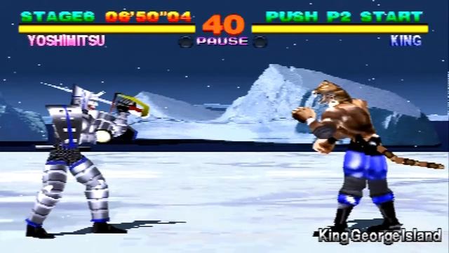 TEKKEN (Playstation 1) - Gameplay, Secret Characters and Endings! смотреть онлайн