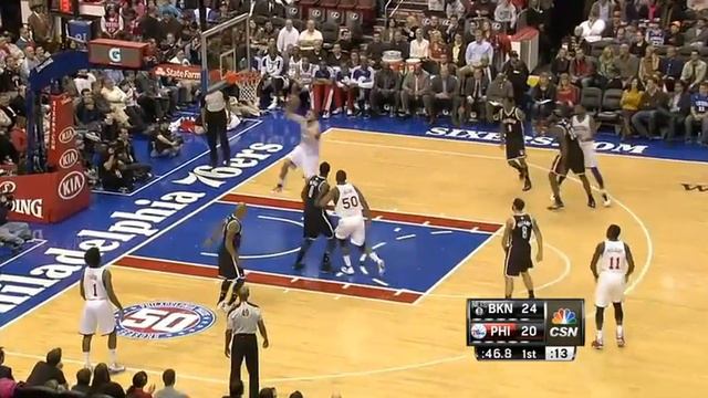 Horrible Reggie Evans defense смотреть онлайн