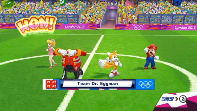 Mario & Sonic at the London 2012 Olympic Games Football Dr EggMan vs Sonic and Sliver смотреть онлайн