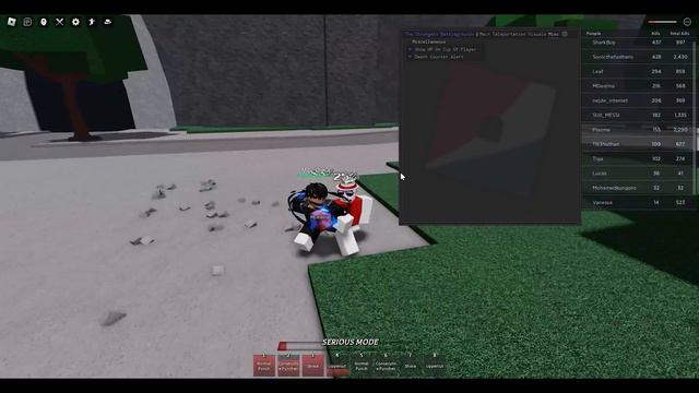 The Strongest Battlegrounds OP Script/Hack GUI смотреть онлайн